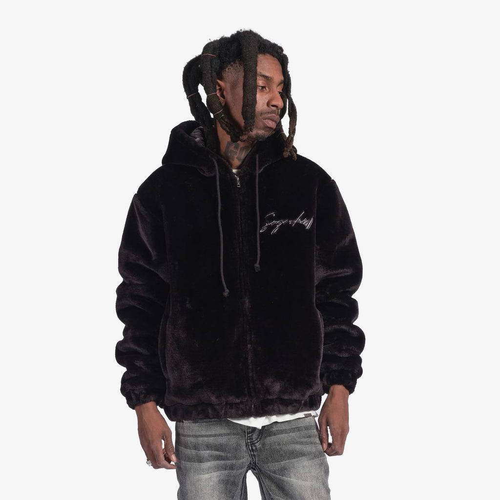 Sugarhill Traces Fur Hoodie