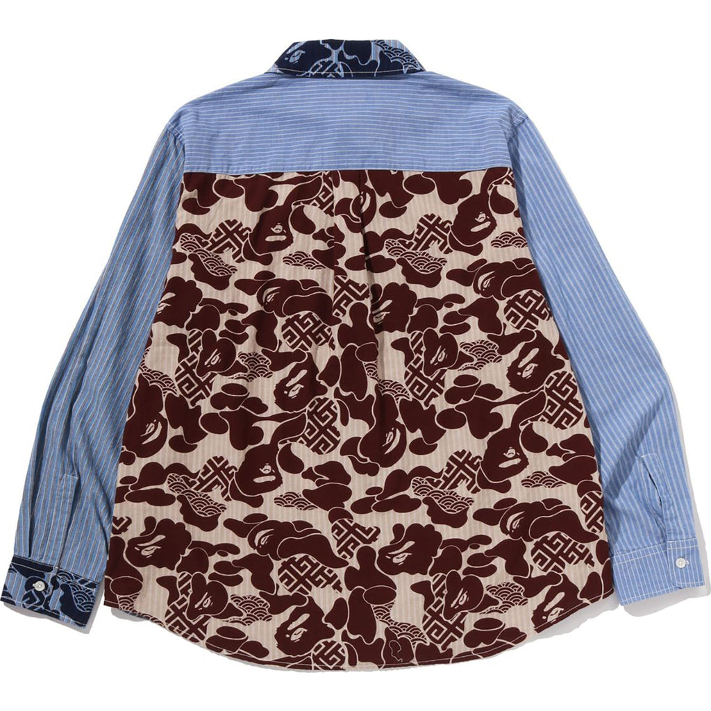 ASIA CAMO PATCHWORK SHIRT MENS