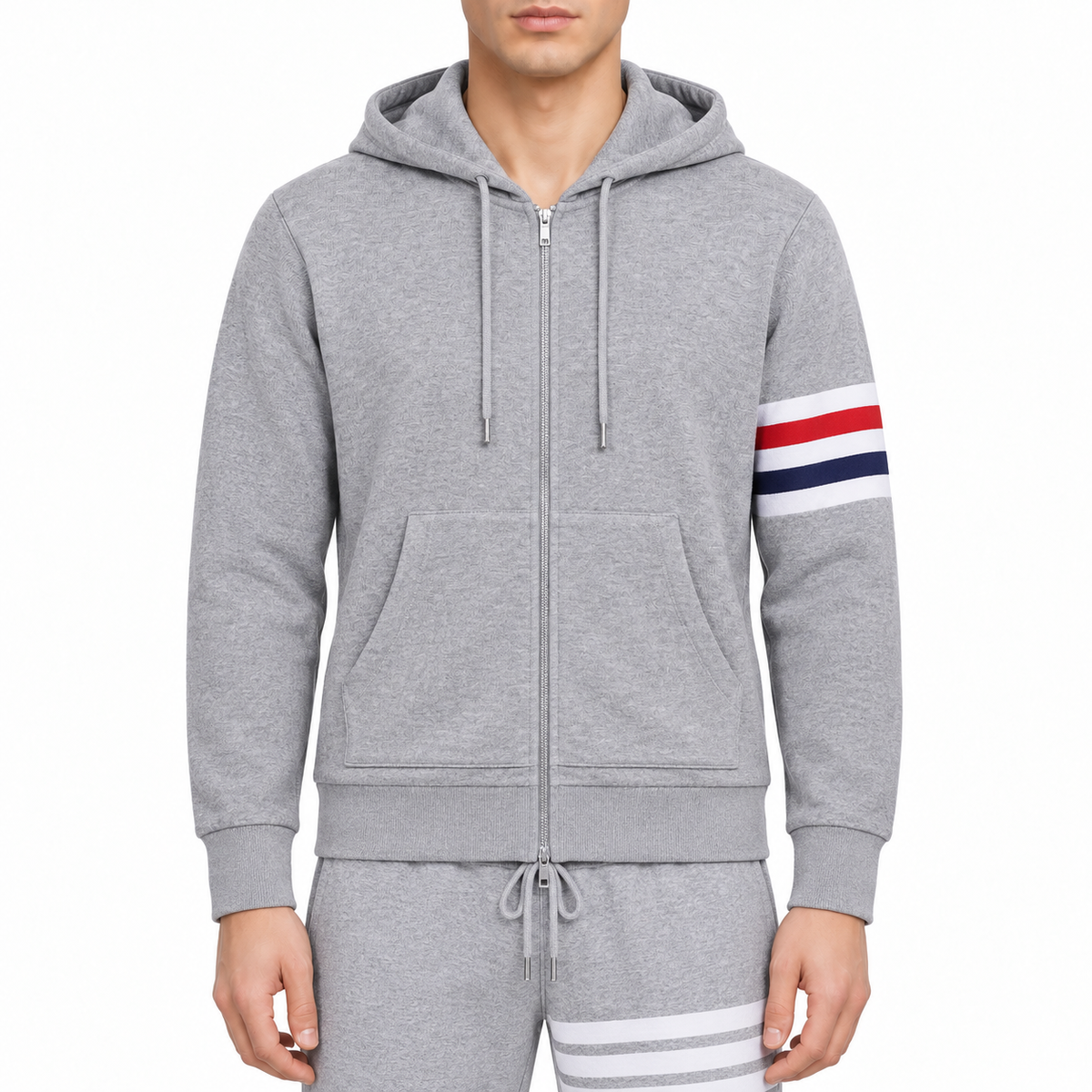 Men's Four-Pole Hoodie | Thom Browne