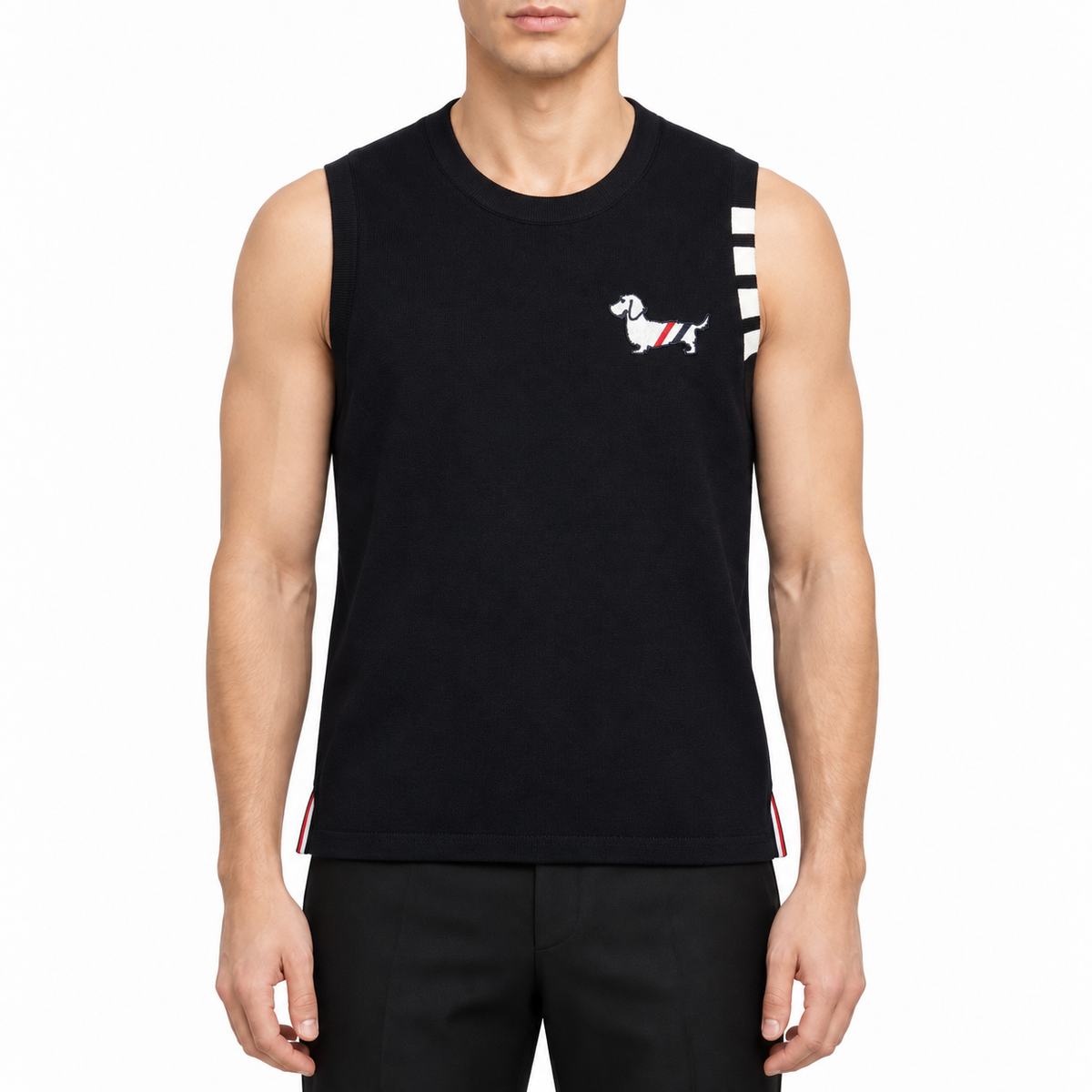 sleeveless T-shirt | Thom Browne