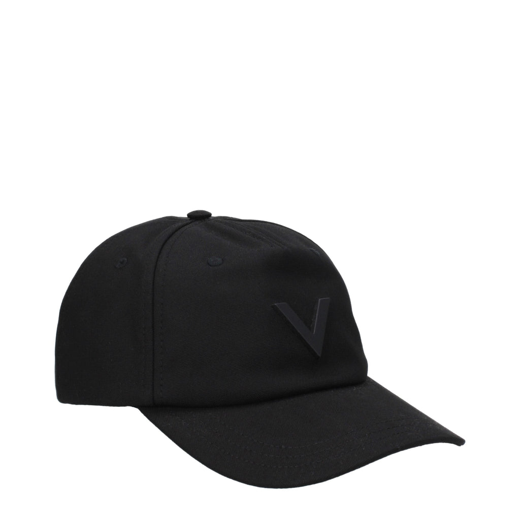 Valentino Garavani Black Cotton Hat
