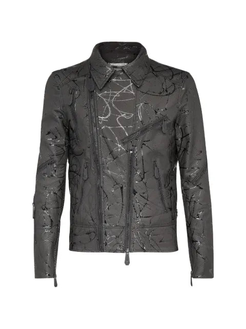Philipp Plein 'Strange' biker jacket