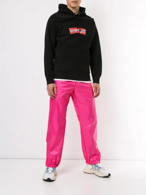Supreme x Commes des Garçons logo-print hoodie