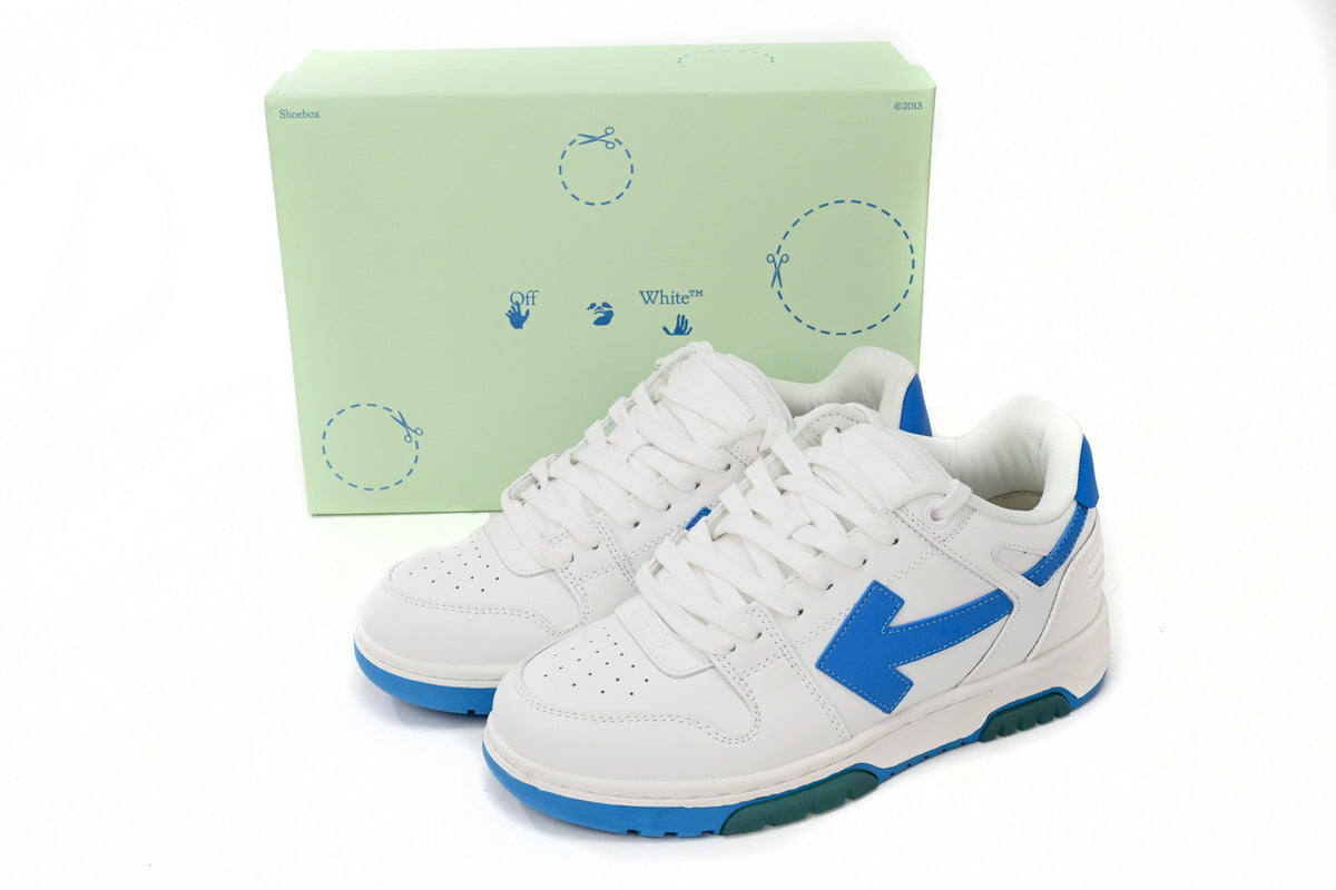 Off White Out Of Office White Lake Blue Reps Sneaker OMIA189 C99LEA00 20145