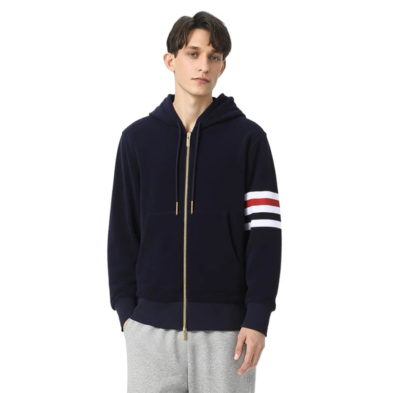 Men's Four-Pole Hoodie | Thom Browne