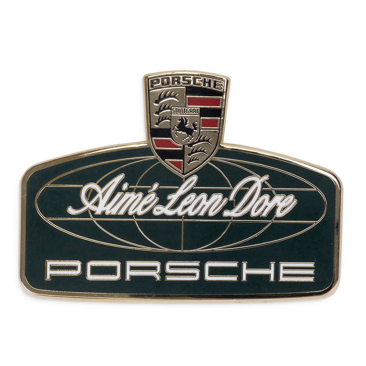 Multicolor Porsche 993 Turbo Racing Grille Badge