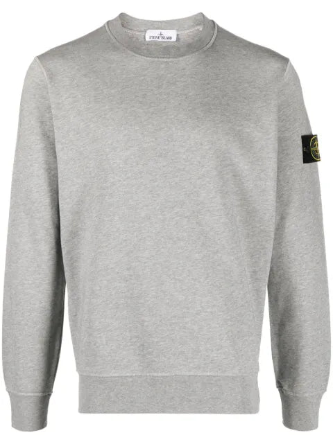 Stone Island 6100060 logo-patch sweatshirt
