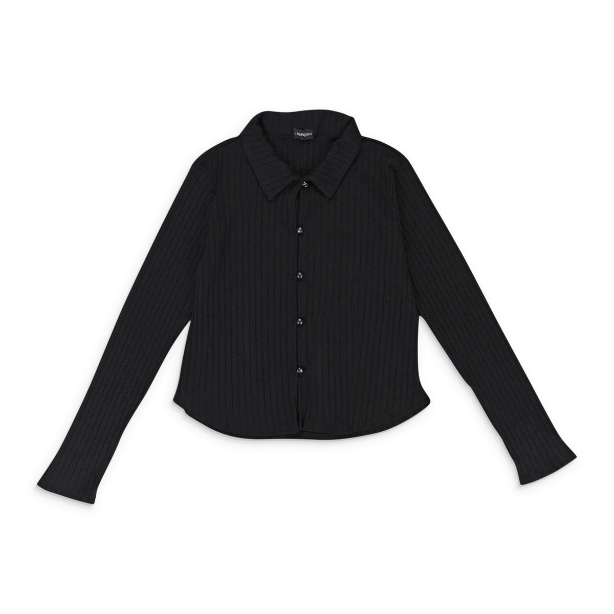 KEYHOLE BLACK CARDIGAN