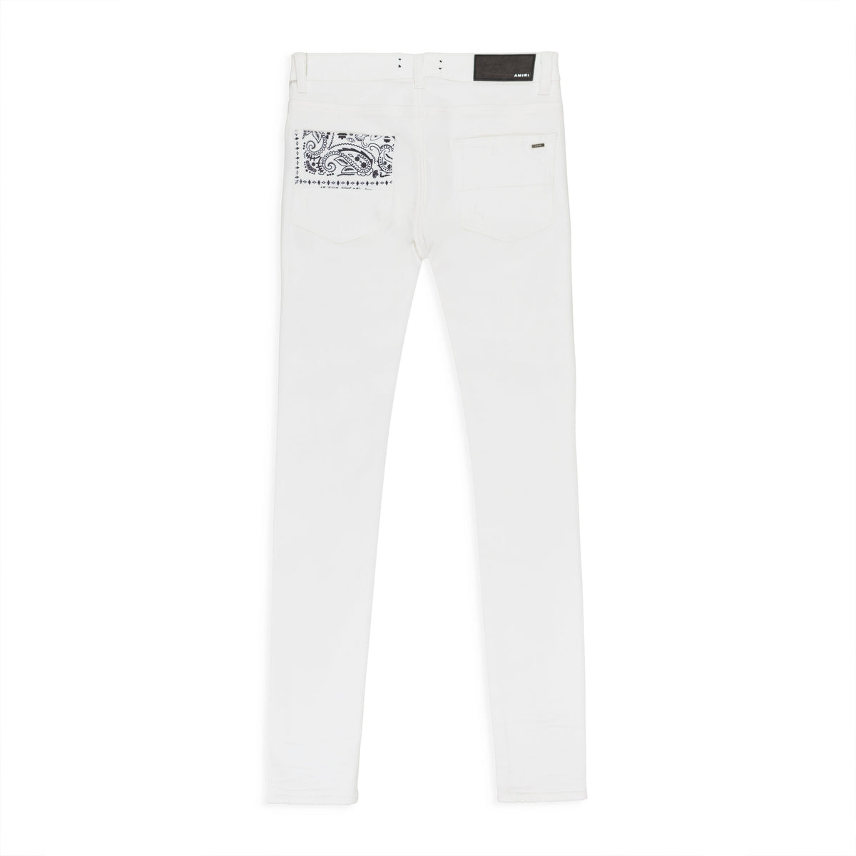 BANDANA ARTPATCH WHITE JEANS