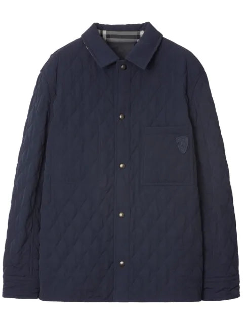 Burberry reversible quilted overshirt