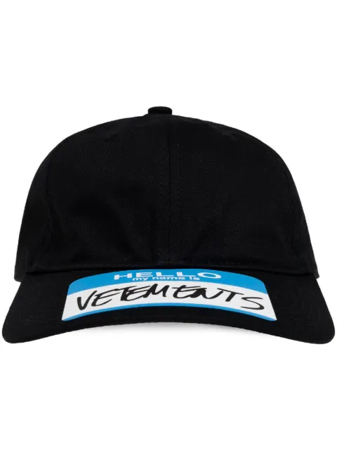 VETEMENTS logo-patch baseball cap