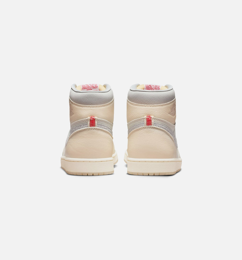 Air Jordan 1 Retro High OG Sail Men's Lifestyle Shoes - Sail / University Red / Pale Ivory / Coconut Milk