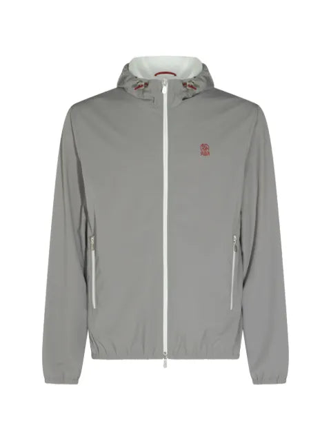Brunello Cucinelli hooded windbreaker jacket