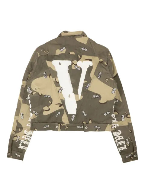 STADIUM®  x Vlone "Camo" denim jacket