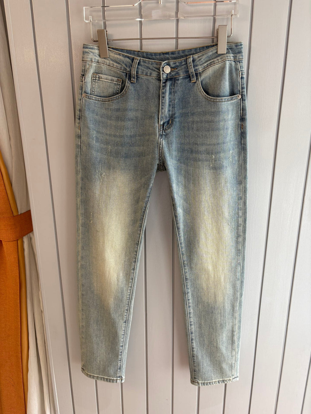 Arc'teryx Vintage Washed Slim‑Straight Denim Jeans