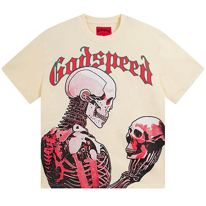 GODSPEED Mankind vs AI Graphic T-Shirt