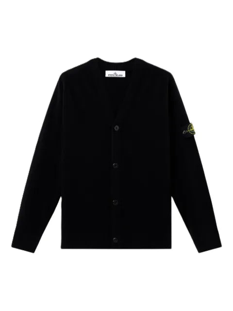Stone Island patch-pocket cardigan