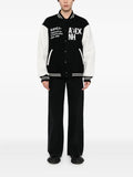A BATHING APE® logo-embroidered bomber jacket