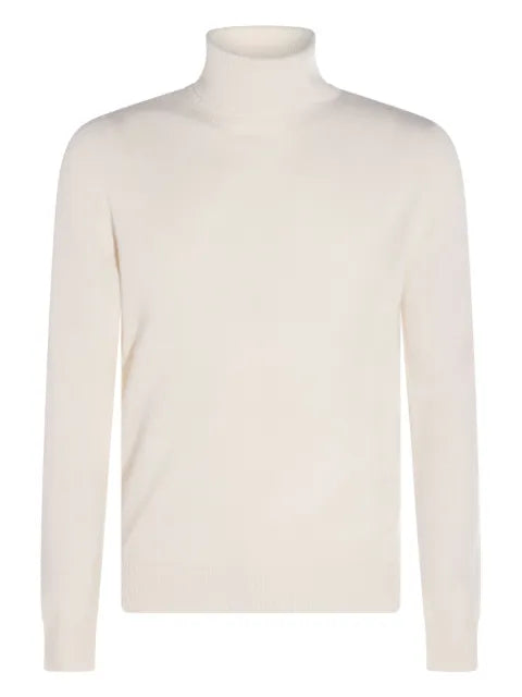 Malo turtleneck ribbed-hem sweater