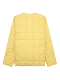 Jil Sander quilted button-fastening jacket