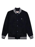 Emotionally Unavailable melting-heart varsity jacket