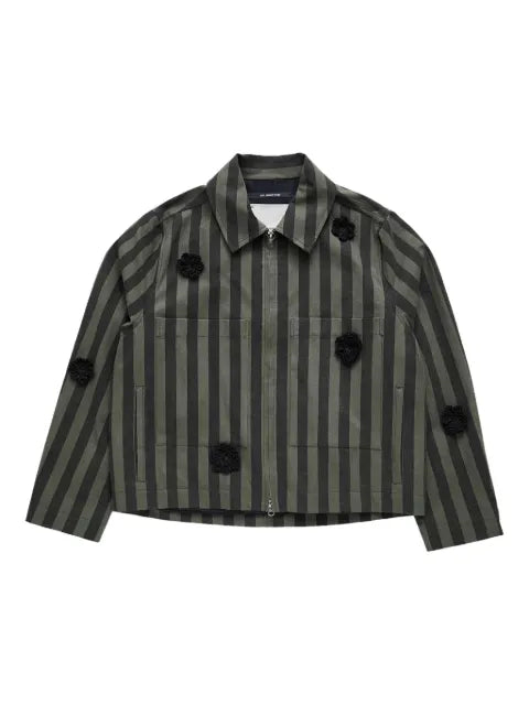 Song For The Mute Daisy cropped shirt jacket