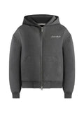 Manière De Voir JS002 unisex Signature relaxed fit zip hoodie