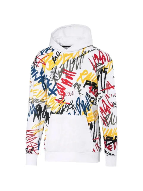 PUMA red bull racing hooded graphic T-shirt