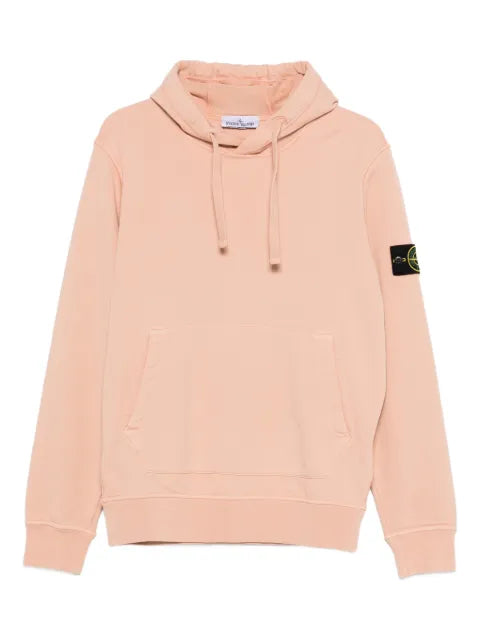Stone Island 6100062 organic cotton fleece sweater