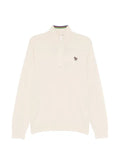 PS Paul Smith zebra-logo cotton sweater
