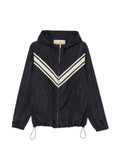 Valentino Garavani chevron-print jacket