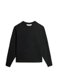 Golden Goose sweatshirt in washed black with reverse logo on the back - Jersey Capsule