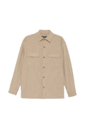 Karl Lagerfeld corduroy-effect overshirt