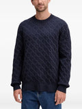 Calvin Klein Jeans monogram-pattern sweater