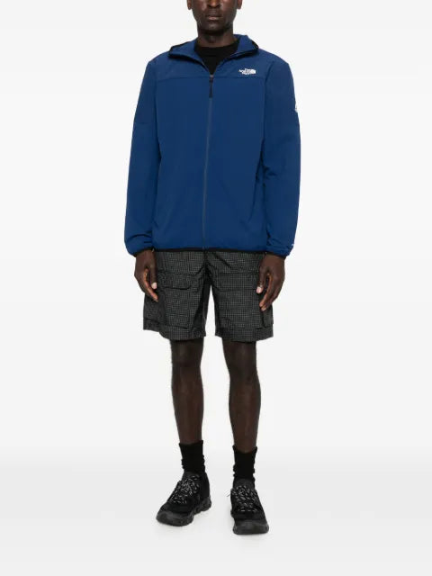 The North Face logo-print hooded jacket
