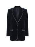 Dolce & Gabbana Sicilia single-breasted tuxedo jacket in velvet