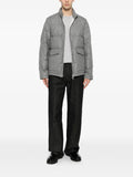 Eleventy flap-pocket padded jacket