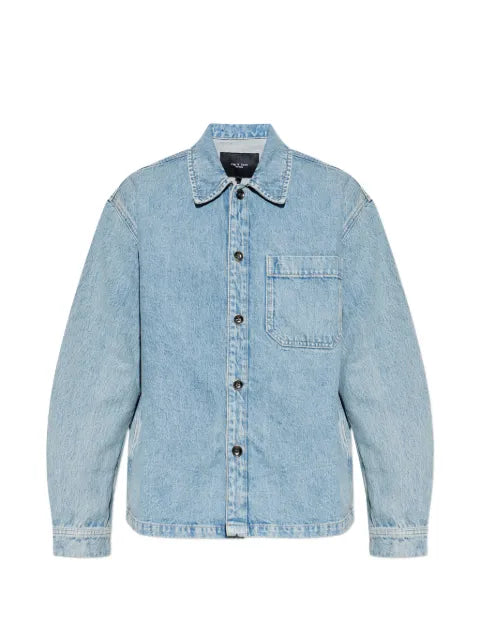 rag & bone button-up denim jacket