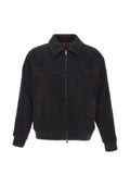 VOLFAGLI Pantheon Buccio suede bomber jacket