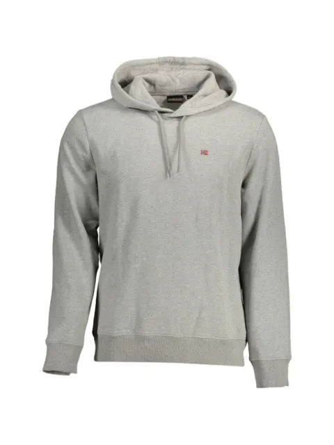 Napapijri logo-embroidered drawstring hoodie