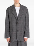 Société Anonyme checked wool blazer