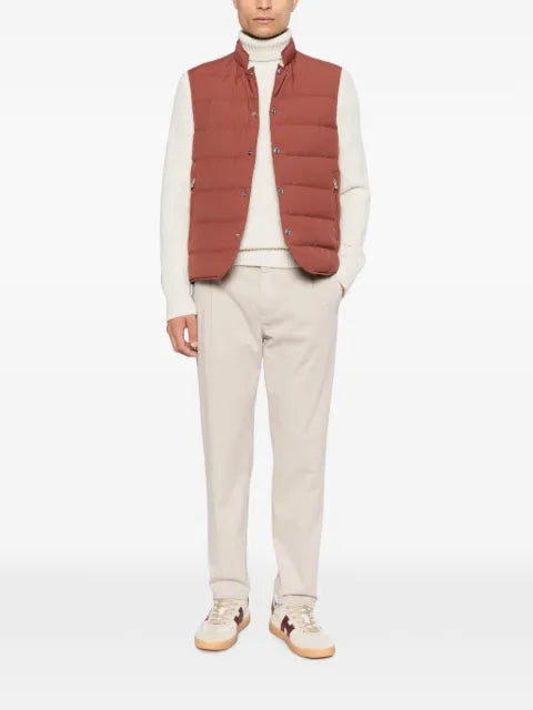 Eleventy diamond-pattern roll-neck sweater
