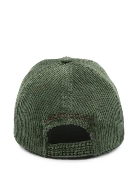 Jacob Cohën embroidered corduroy baseball cap