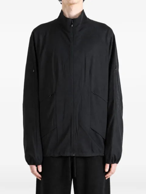Kiko Kostadinov panelled raglan-sleeve jacket