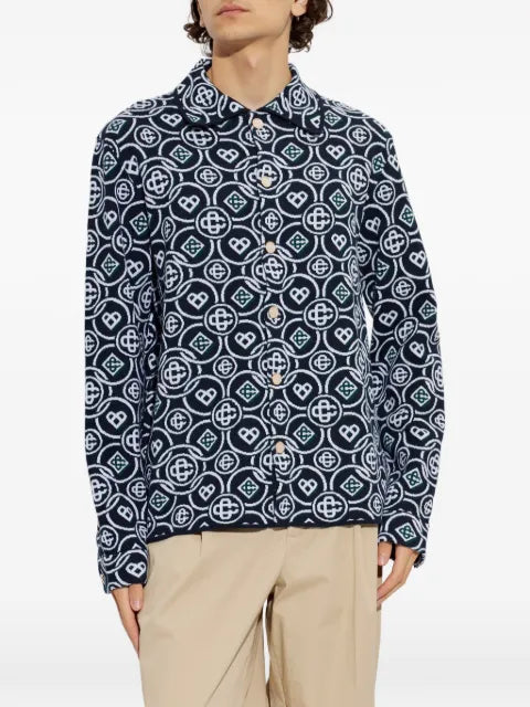 Casablanca monogram cardigan
