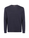 Zanone waffle-knit round-neck sweater