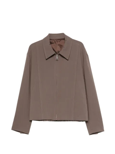 IMPERIAL zip-up panelled jacket