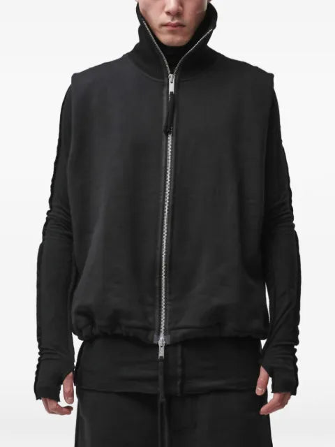 Thom Krom high-neck zipped hoodie