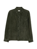Arma suede chest-pocket jacket
