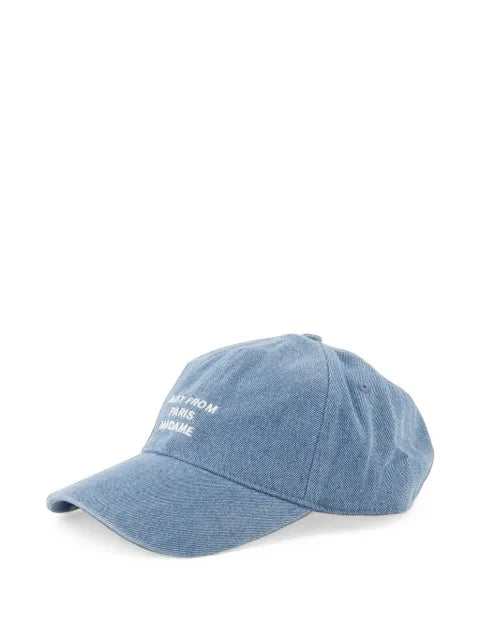 Drôle De Monsieur Casquette Jeans-slogan-embroidered baseball cap
